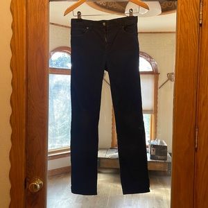 Corduroy navy blue trousers